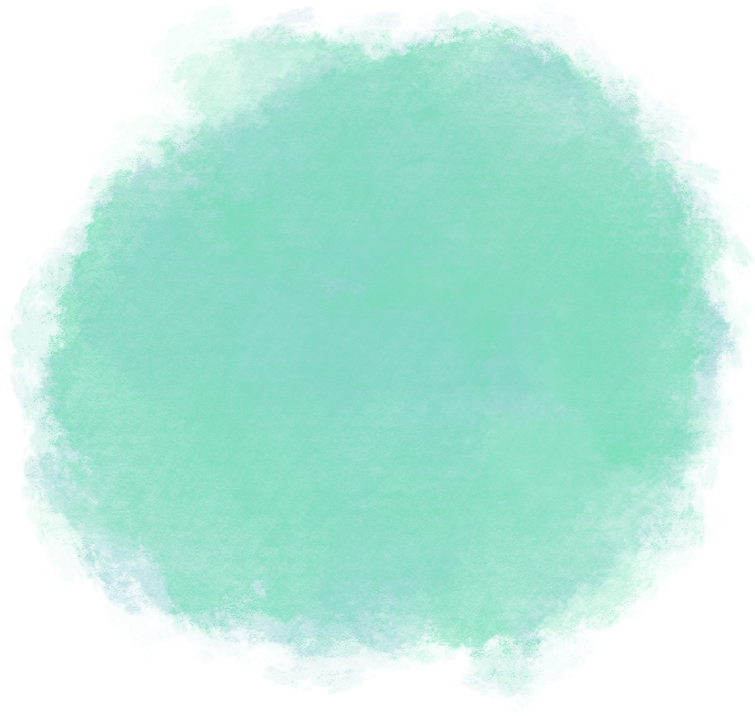 Green watercolor stain paint background splash texture